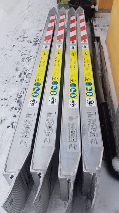 Rampe 3m 4m tuv cale aluminiu klac