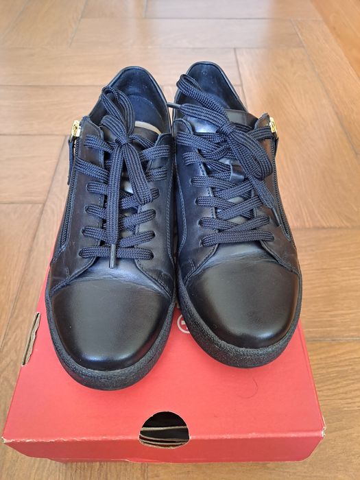 Sneakers damă, piele