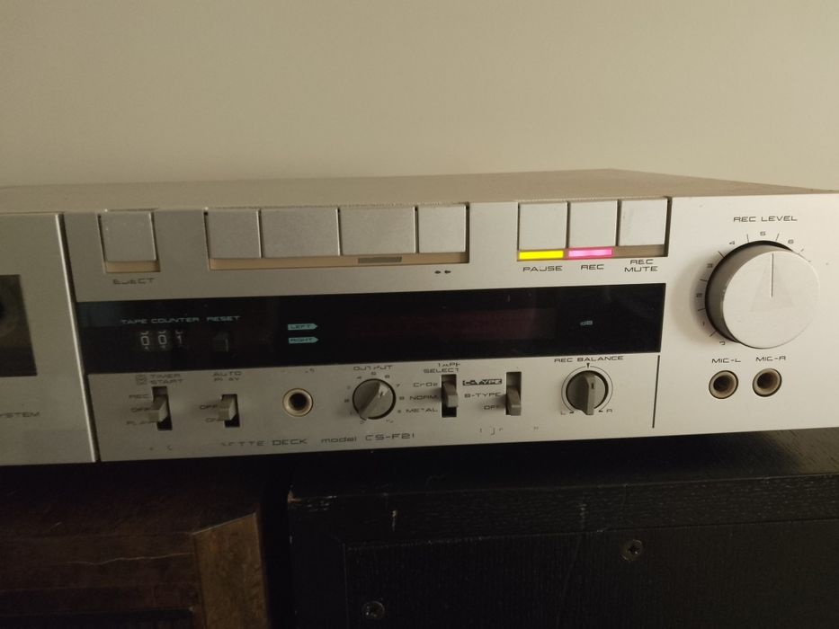 Akai CS-F 21/ Defect! Derulări ok. Play deloc.