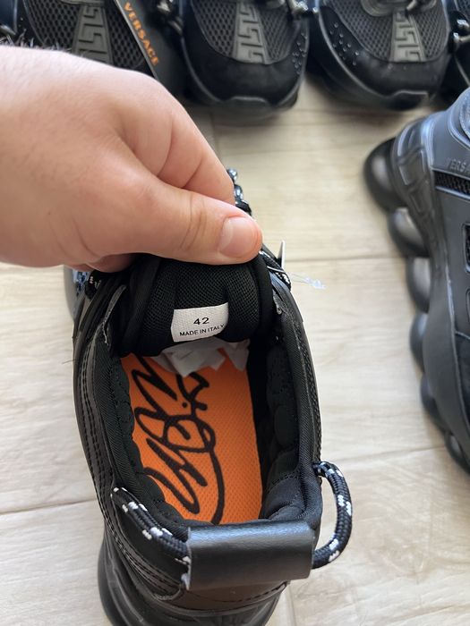 Versace Chain Reaction Negrii Black