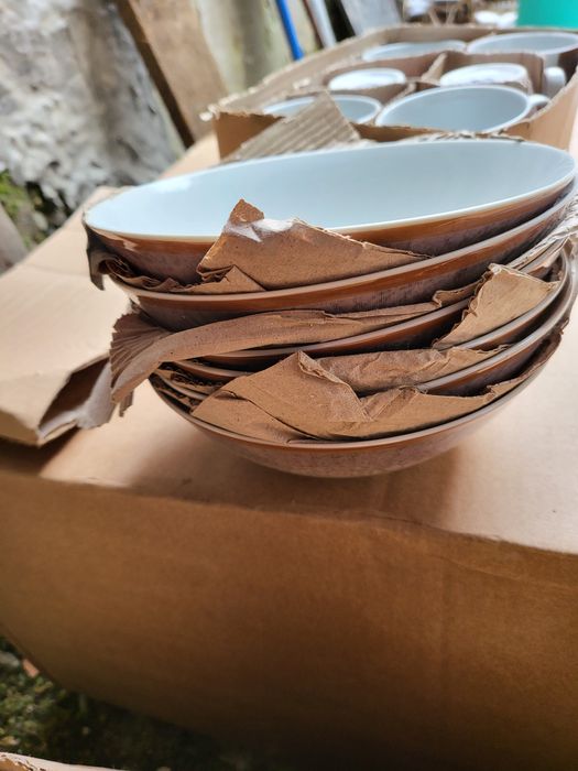 Комплект за хранене от порцелан van Well Ella 24 части Комплект чинии