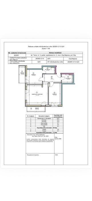Apartamente noi in Ansamblul Terra Gardens  Valea Chintaului