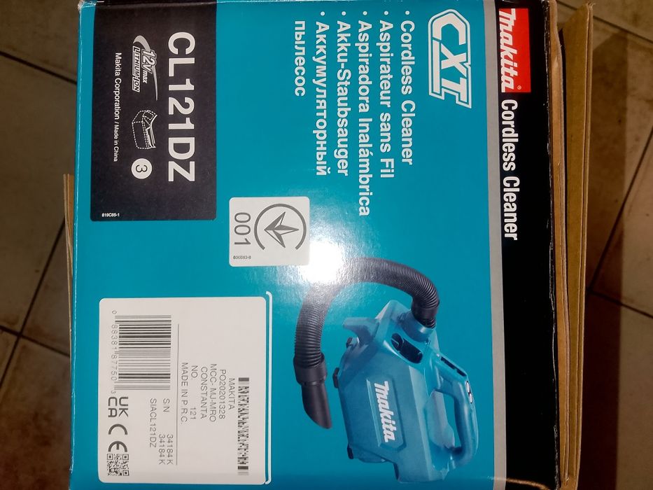 Aspirator auto makita fără fir