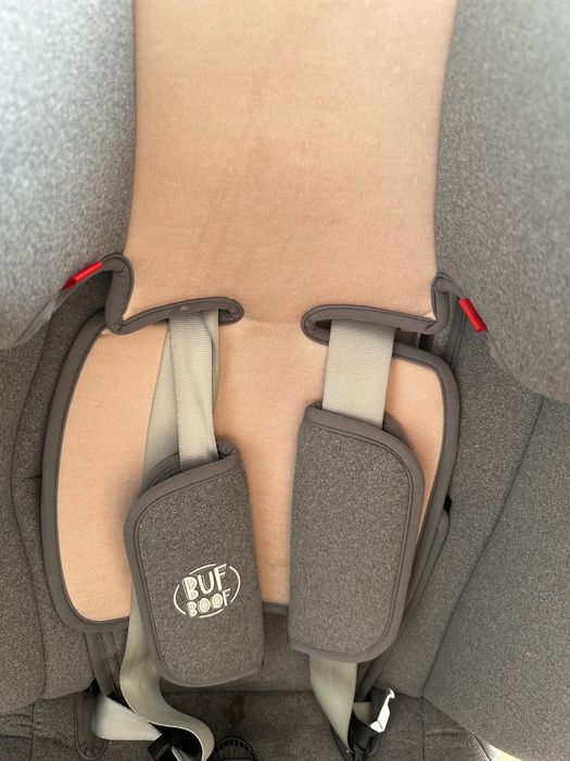 Столче за кола BUF BOOF TWT, Isofix, 360 градуса, До 36 кг, Розов