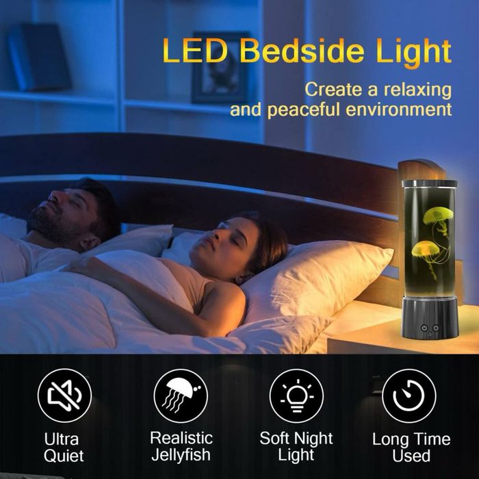 Lampa decorativa cu meduze LED