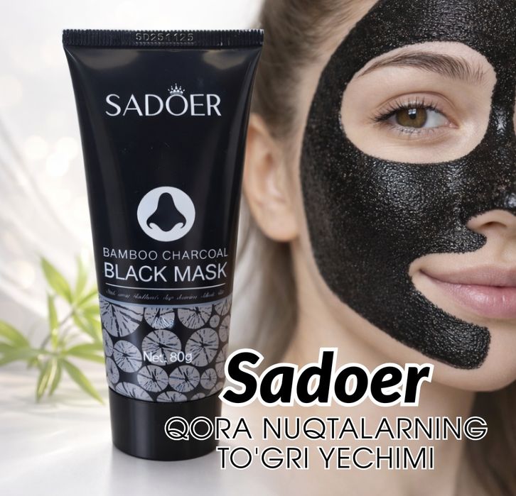 Sadoer qora tochka uchun maska