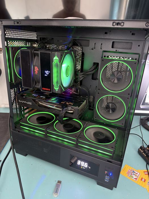 Pc/unitate gaming ryzen 5 5600x-rx 5700 8g