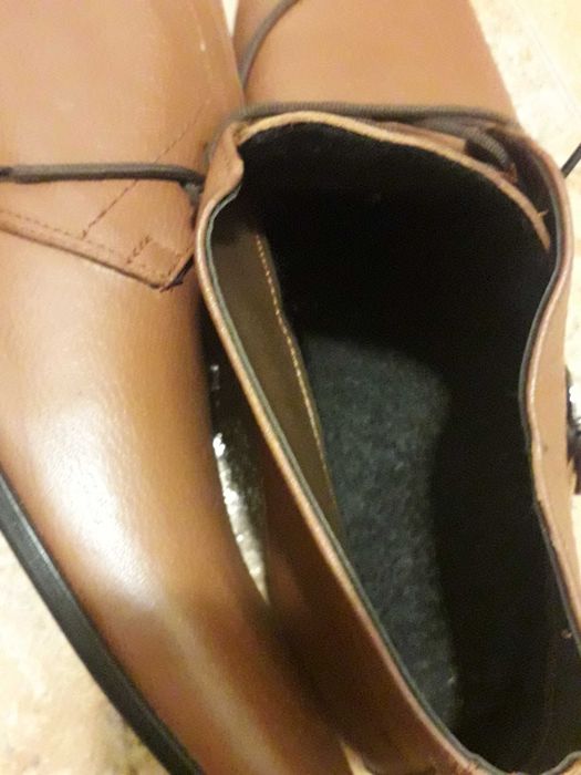 нови мъжки боти №42 от естествена кожа