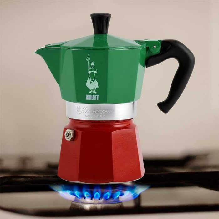 Кафеварка Bialetti Moka Express Italia Collection, 3 чаши, 130мл.