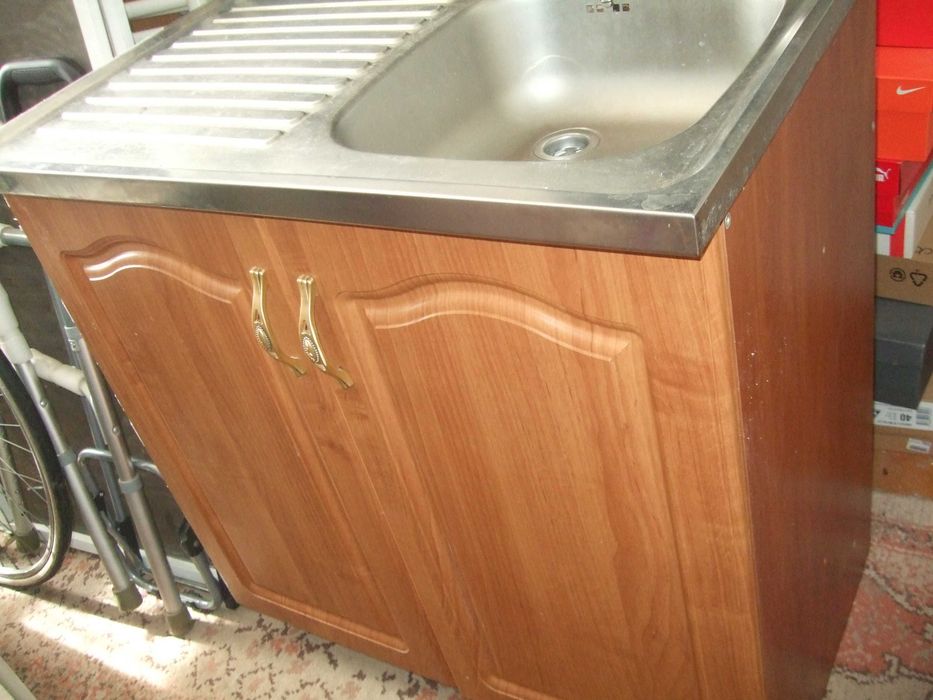 Mobilă bucătărie 3buc+chiuvetă inox