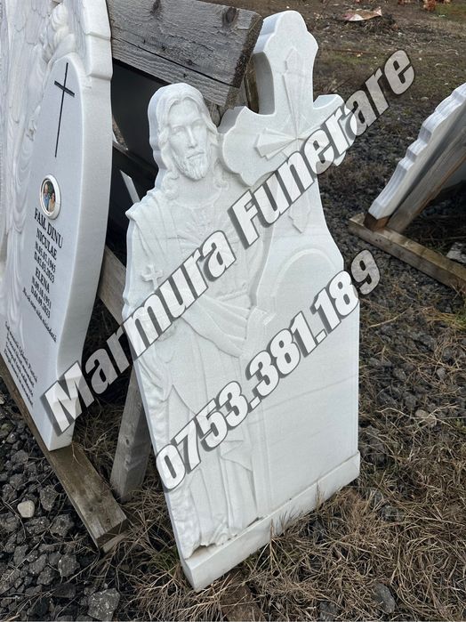 Cruce Marmură Mozaic Granit , Mozaic Ornamental Lucrari Funerafe