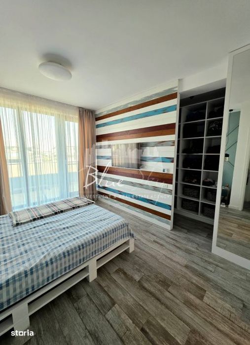 Mamaia Nord- Apartament 3 camere, complet mobilat, langa mare