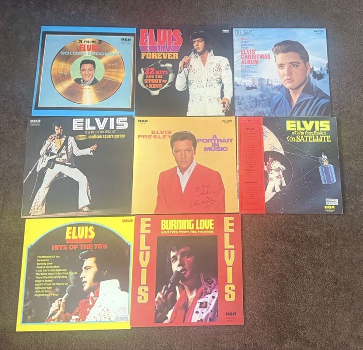 Pachet 8 Albume Vinil Elvis Presley (10 LP-uri) – Colecție Vintage RCA