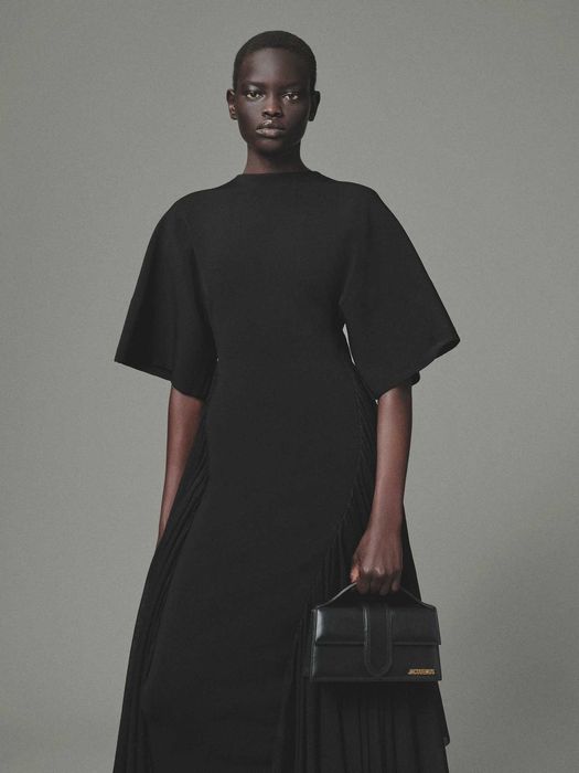 Оригинална кожена чанта Jacquemus Le Grand Bambino