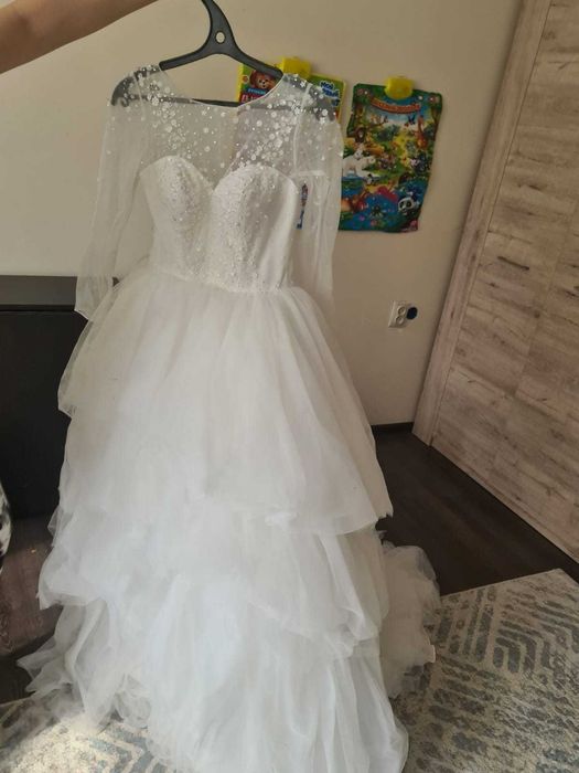 Свадебное платье в стиле Vera Wang