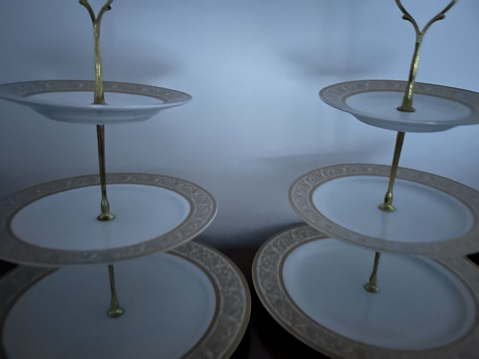 Трехъярусный посуда