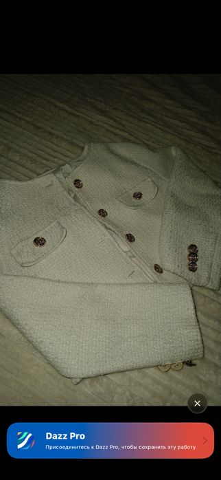Укороченый пиджак размер xs/s
