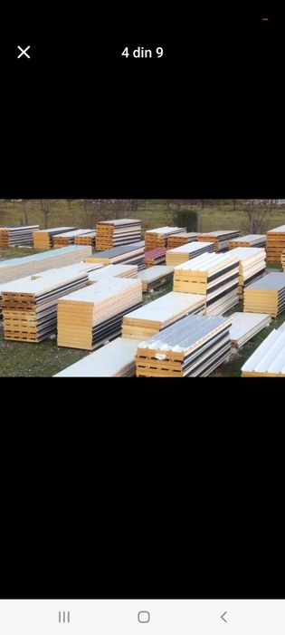 Vindem panouri Sandwich noi și sh calitatea 1 proveniență Germania