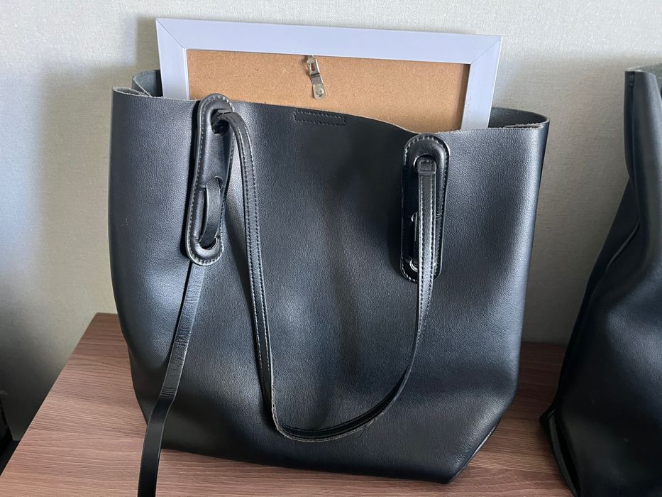 Сумка, шопперы, кожаные