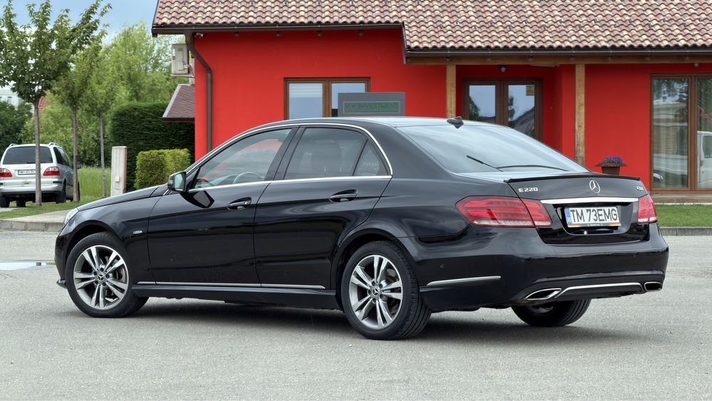 Mercedes Benz E220d E Class an 2015* Far ILS 9G Tronic Piele 2.2 CDi 170 CP