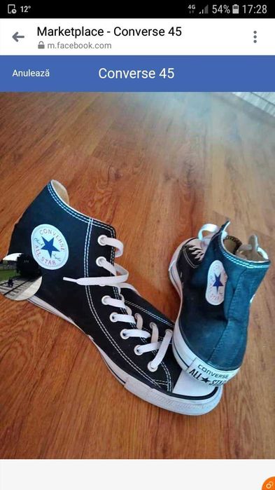 Tenesi Converse Originali nr 45 negri arată că noi