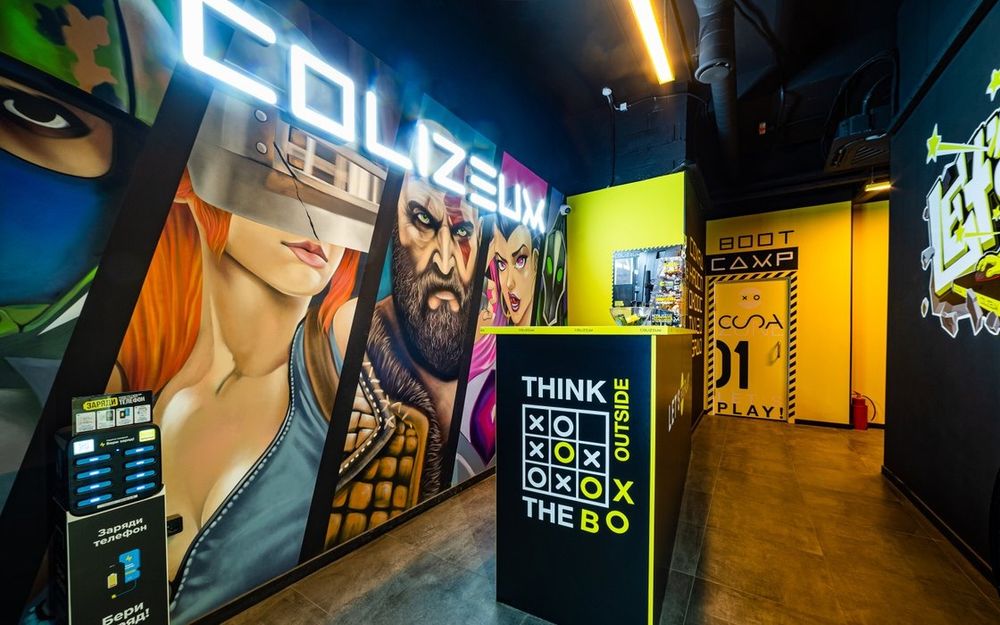 Брендирование/оформление PlayStation, Компьютерных клубов, VR