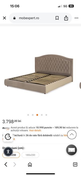 Pat tapitat moberxpert 160x200