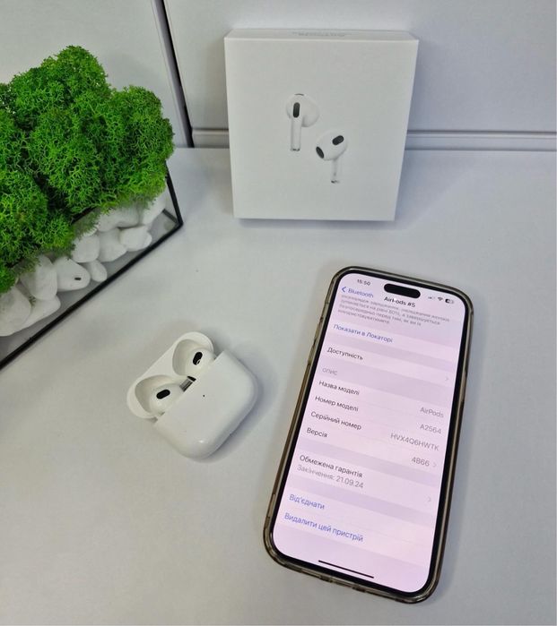 Apple Airpods versia 3 | Full funksia garantiya 100 % + dastavka