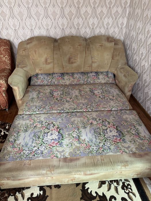 Диваны 3 комплекта (диван, минидиван и кресло)