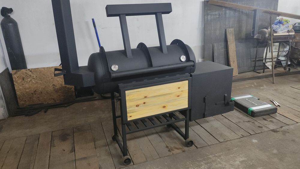 Изготовление Smoker BBQ