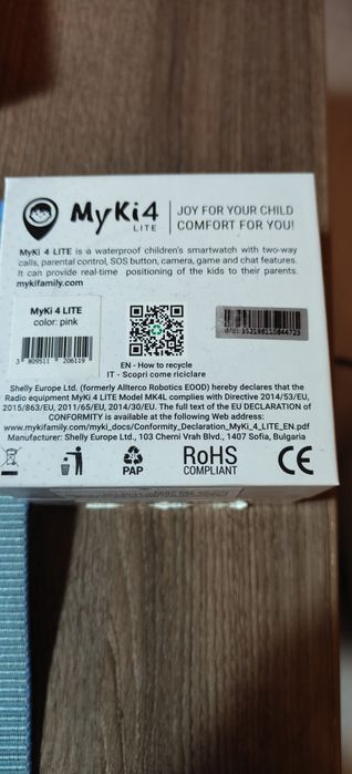 MyKi 4 Lite като нов.. В гаранция.