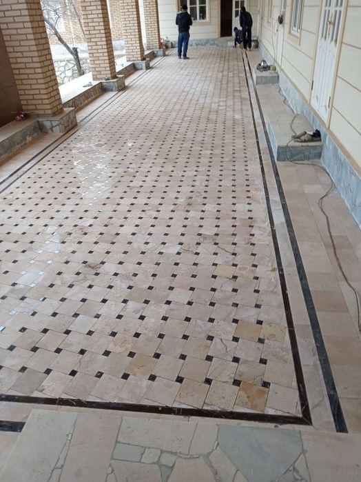 Bruschatka izvestnyak va kafel soklga teramiz