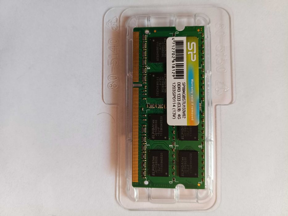 Memorie RAM Laptop SODIMM Silicon Power ELPIDA DDR3 1x4GB, 1333MHz