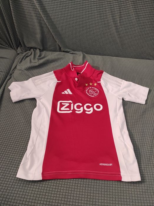 Tricou copii Adidas original - Ajax 2025, 7-8 ani, 128 cm