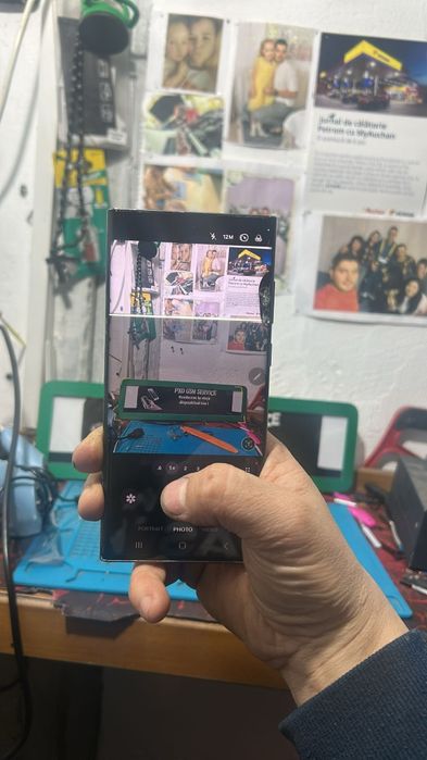 Placa de baza camera samsung S22 Ultra