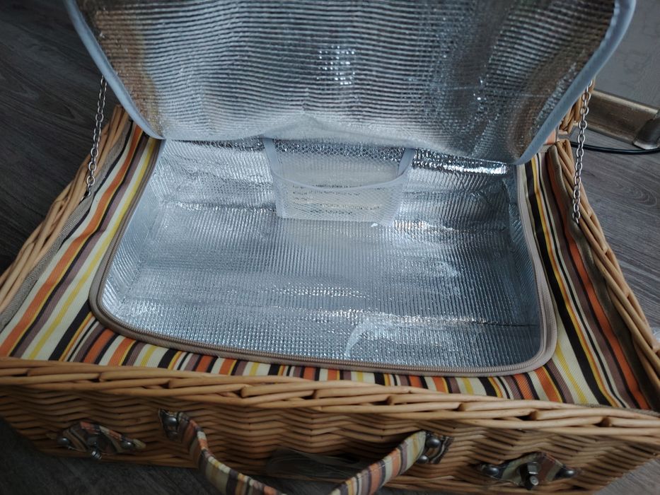 Набор для пикника, сумка-холодильник, новый