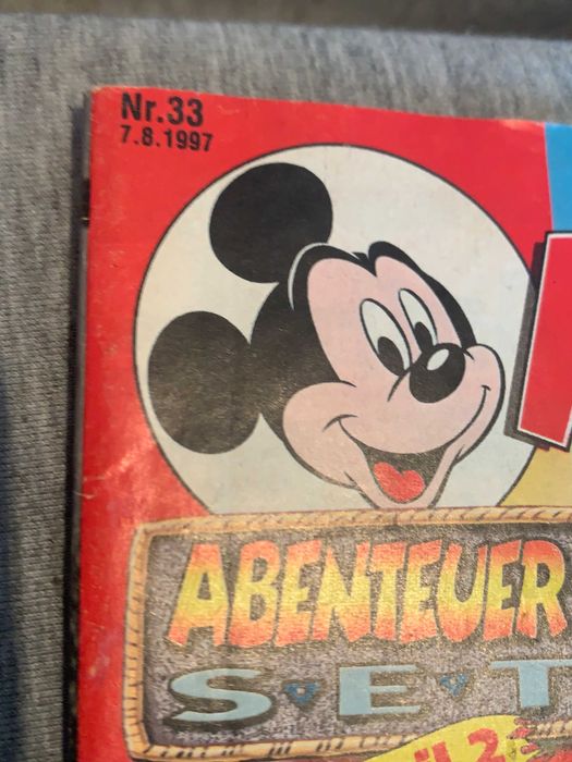 книжки Micky Maus номера 28,33,34,36,48