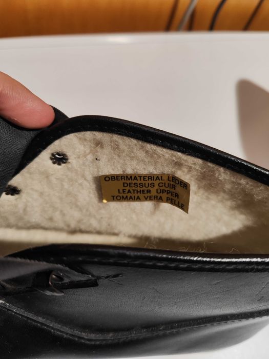 Мъжки боти естествена кожа