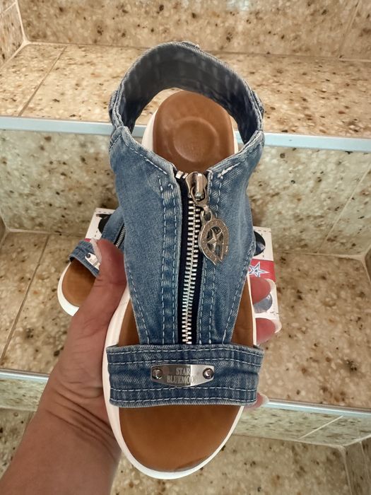 Sandale de blugi dama