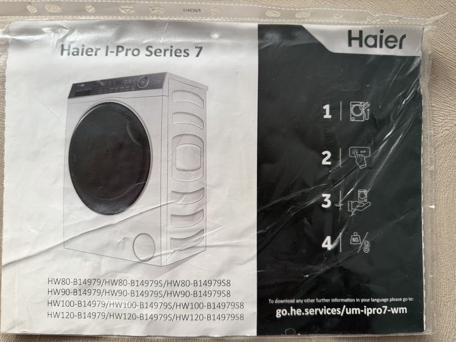 Masina de spalat rufe haier