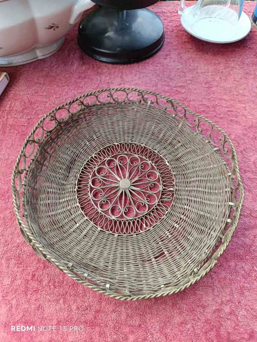 Стара фруктиера плетка филигран