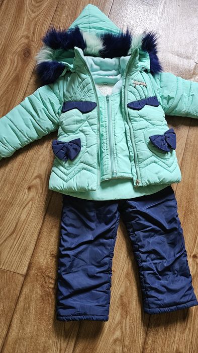 Детский зимний  комбинезон.