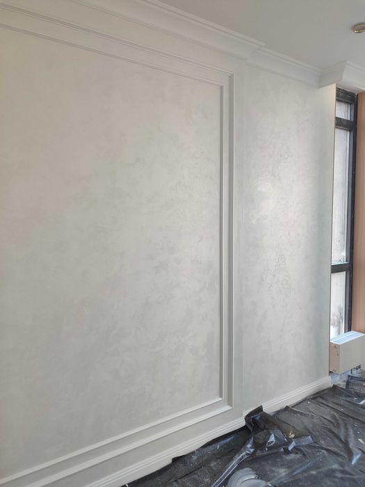 Поклейка обоев быстро и без стыков