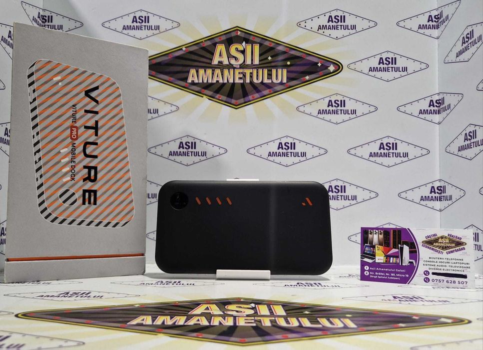 Asii Amanetului - Baterie Externa / Docking Station VITURE Pro Mobile Dock – Ca Nou / Full Box