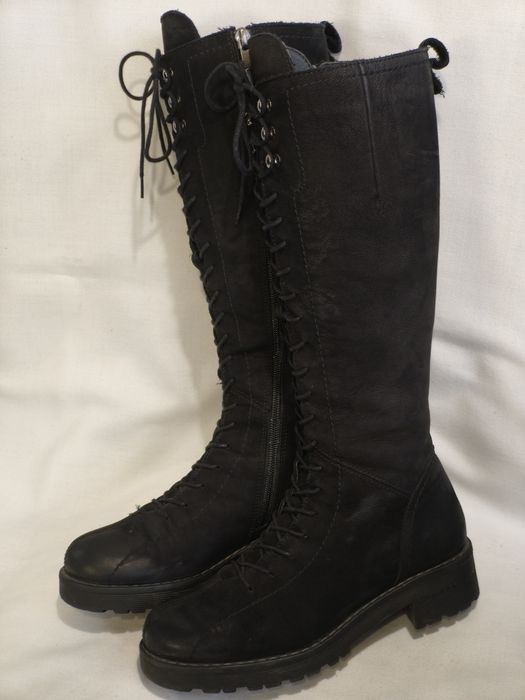 Ботуши естествена кожа, номер 37