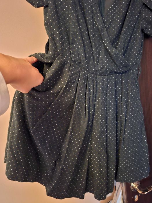 Salopeta scurta cu buzunare petrecere