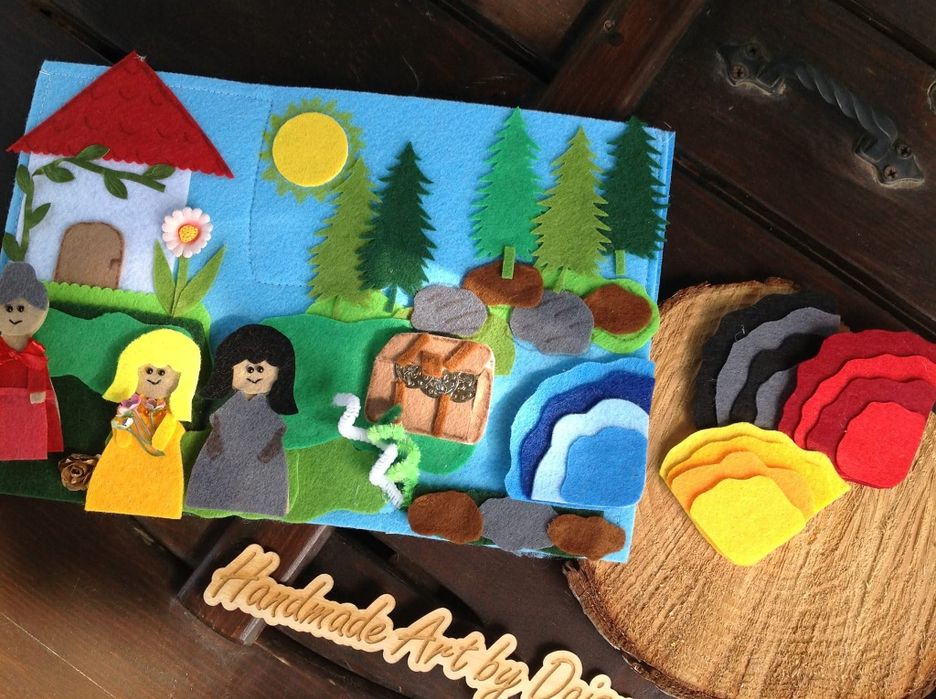 Книжки изработени от филц