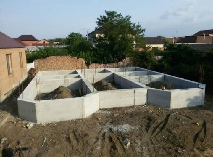 Заливаем фундамент