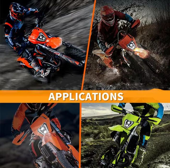 Лед фарове за КТМ и очила за мотокрос motocross