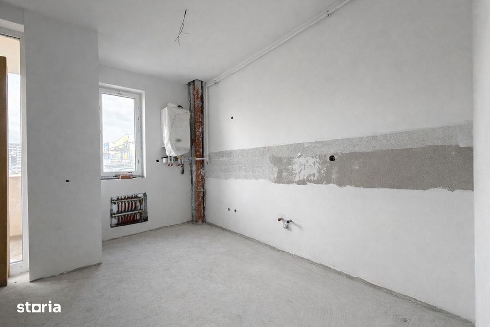 Apartament Partial Finisat - 2 Camere I Balcon I Bloc Nou - Cetatii — fotografia 3